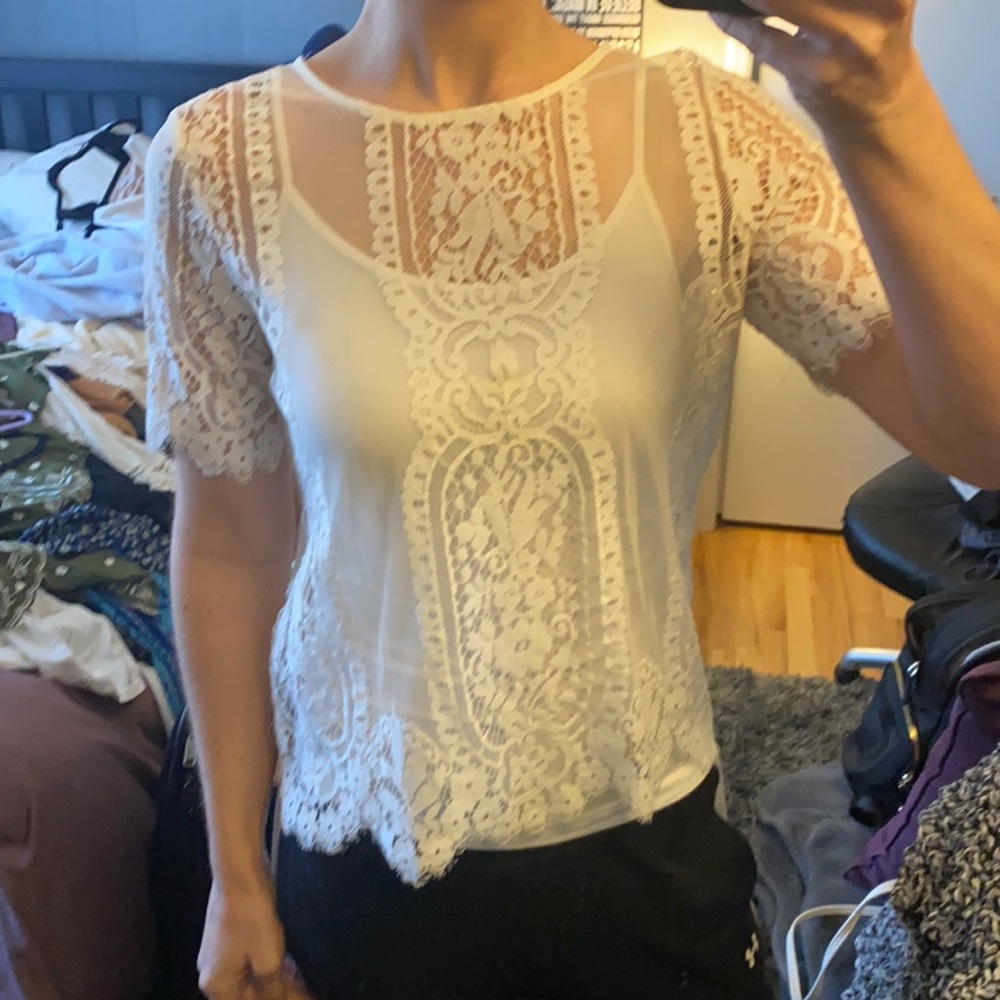 Lace blouse